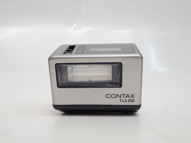 CONTAX コンタックス ストロボフラッシュ TLA200 ケース付き ≡ 5935D-4