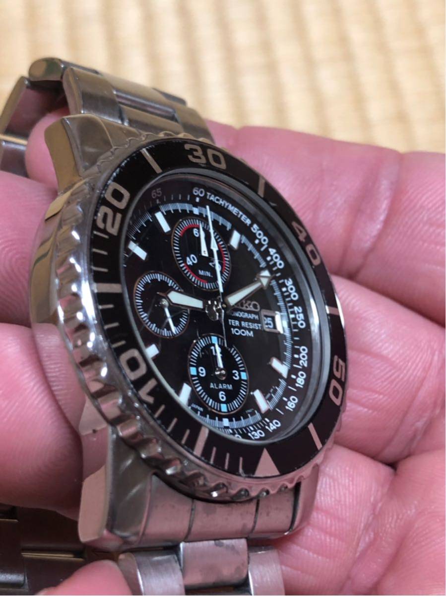 セイコー クロノグラフ 腕時計 7T62-0CV0 SEIKO/セイコー】 7T62-0CV0