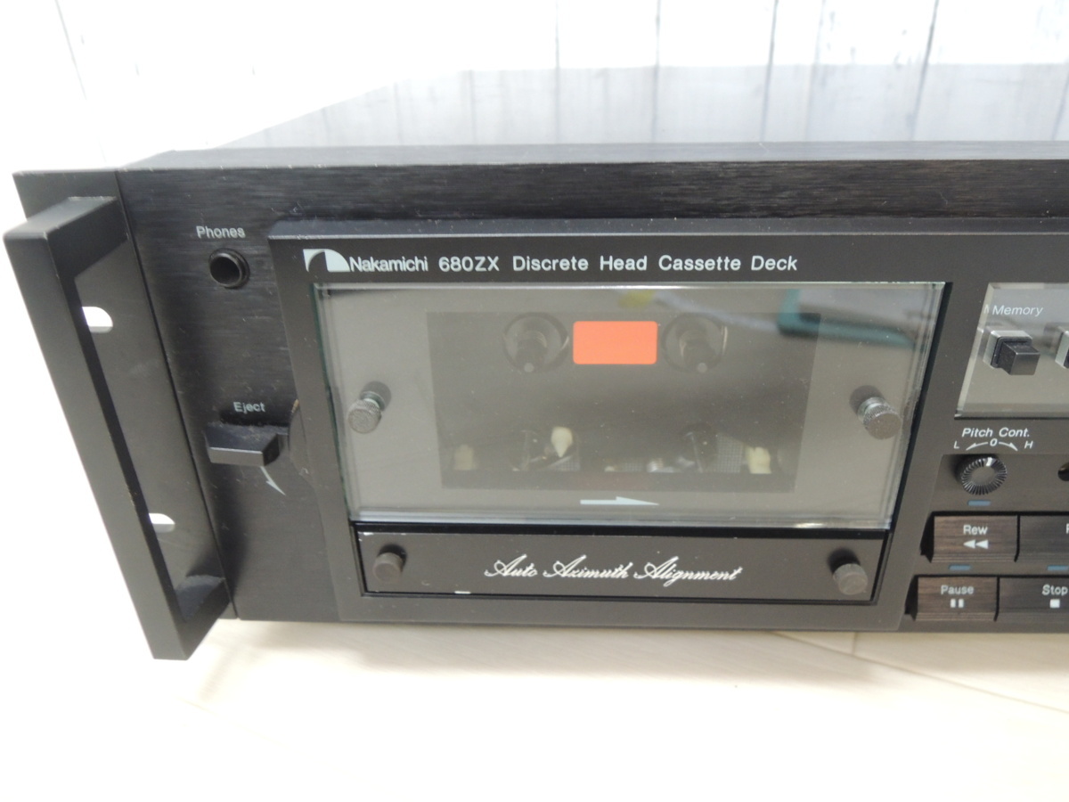 Nakamichi ナカミチ カセットデッキ 680ZX☆中古☆【191113-6M オ26