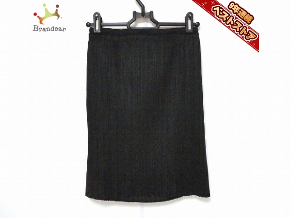 PLEATS PLEASE プリーツプリーズ PLEATS PLEASE ミニスカート 黒