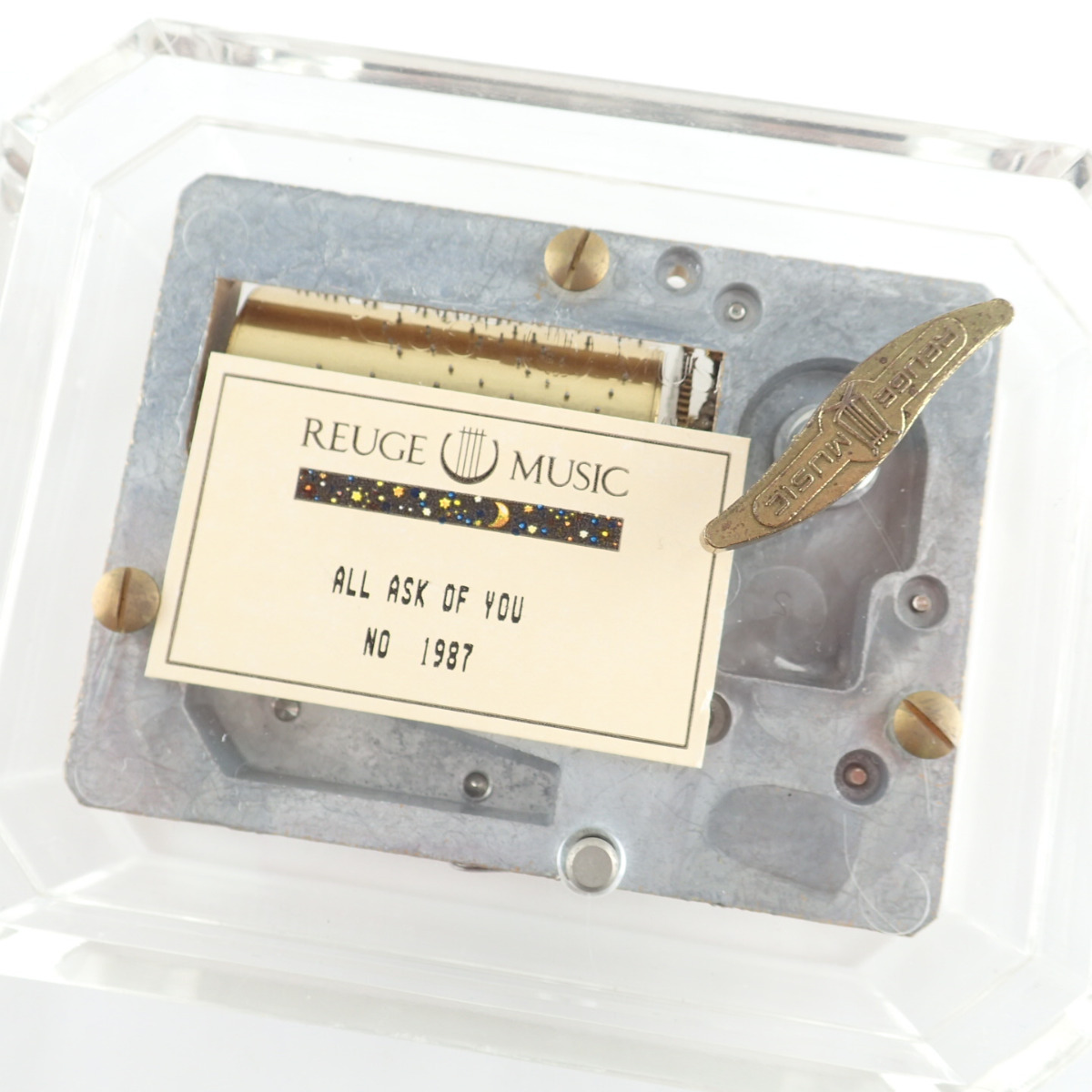 REUGE リュージュ オルゴール 36弁 アクリルケース 美品｜Portfolio