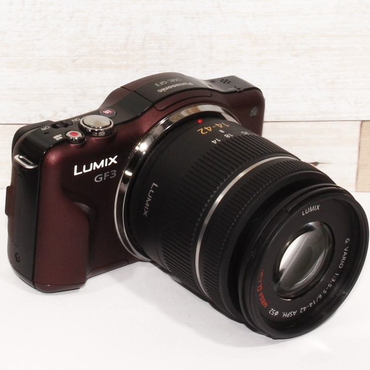 GF3 LUMIX レンズキット PanasonicWi-Fiでスマホへ転送 DMC-GF3レンズ