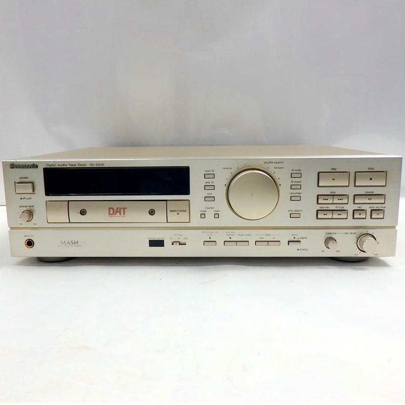 ジャンク】 パナソニック DAT デッキ SV-DA10 【62】 - Technics SV