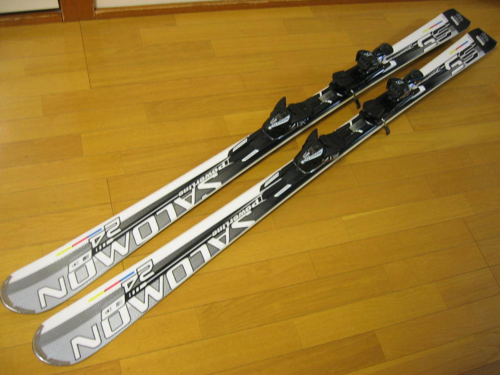 2026，人気セール サロモン SALOMON 24HOURS POWERLINE S5 長さ170㎝ ＋ビンディング Z12 前後ワンタッチタイプ(170cm～)｜売買されたオークション情報、yahooの商品情報をアーカイブ公開 - オークファン カービング