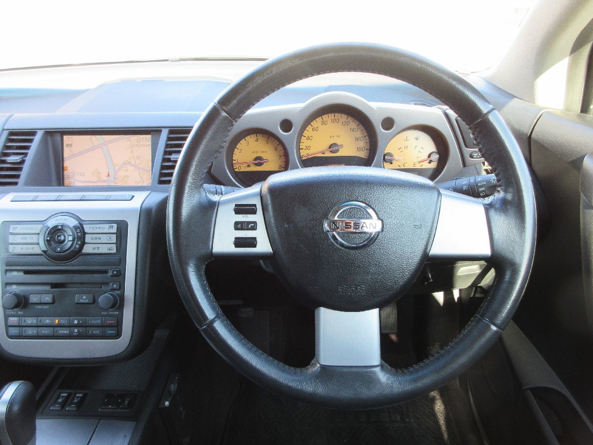 ●修復歴なし●【走行4.8万キロと低走行！】スーパーブラック・本革シート・禁煙車・ナビ・ETC・スマートキー！！（車検ロング：R3年1月）_8