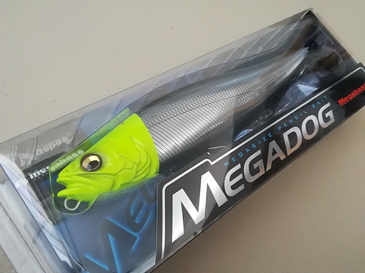 メガバス メガドッグ MEGADOG Ｍチャートヘッド no.1(トップウォーター)｜売買されたオークション情報、yahooの商品情報をアーカイブ公開 - オークファン 海水