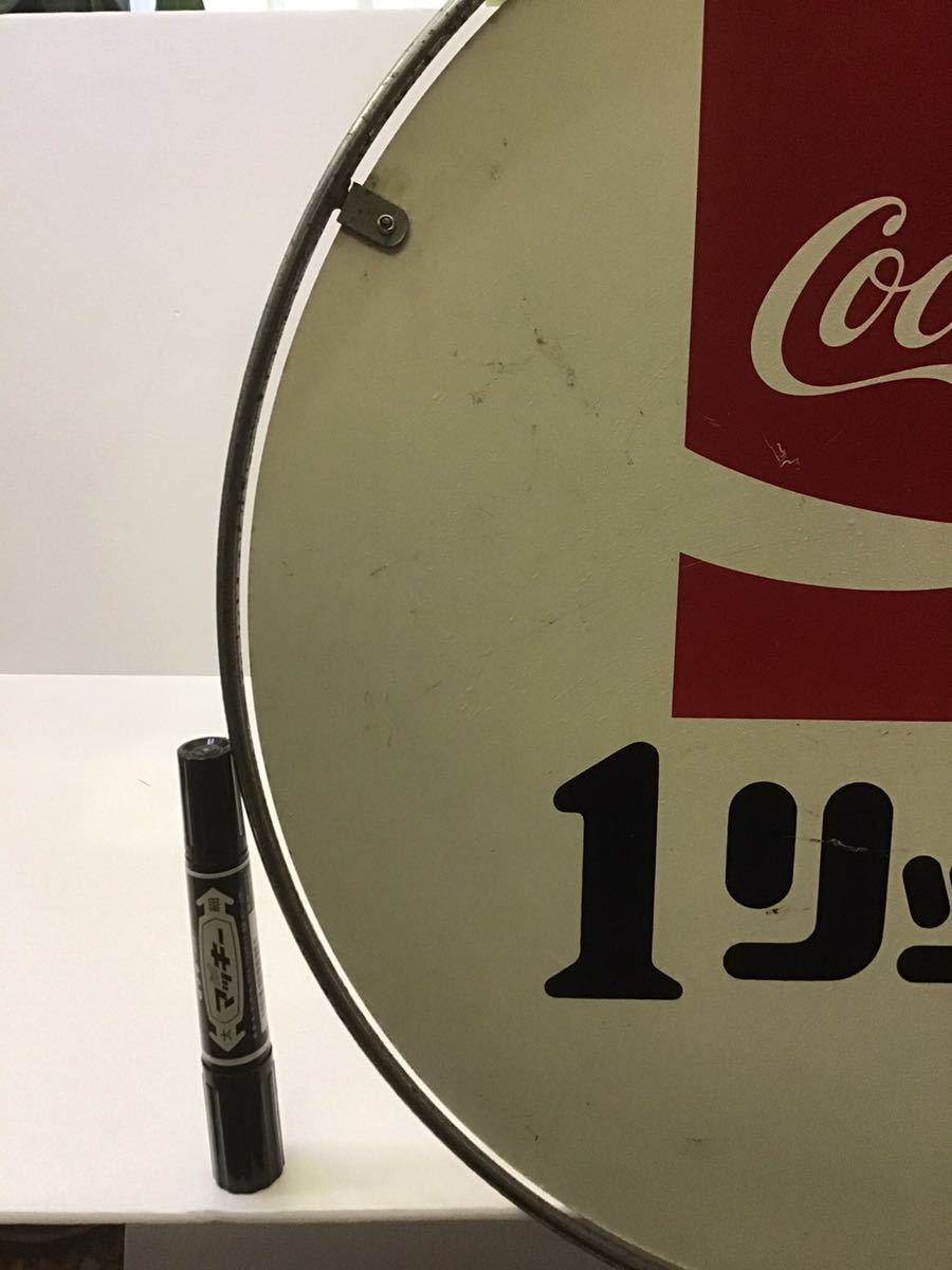 Coca-Cola⁄コカコーラ＆たばこ☆大型両面看板⁄1m：珍品⁄昭和 2026年