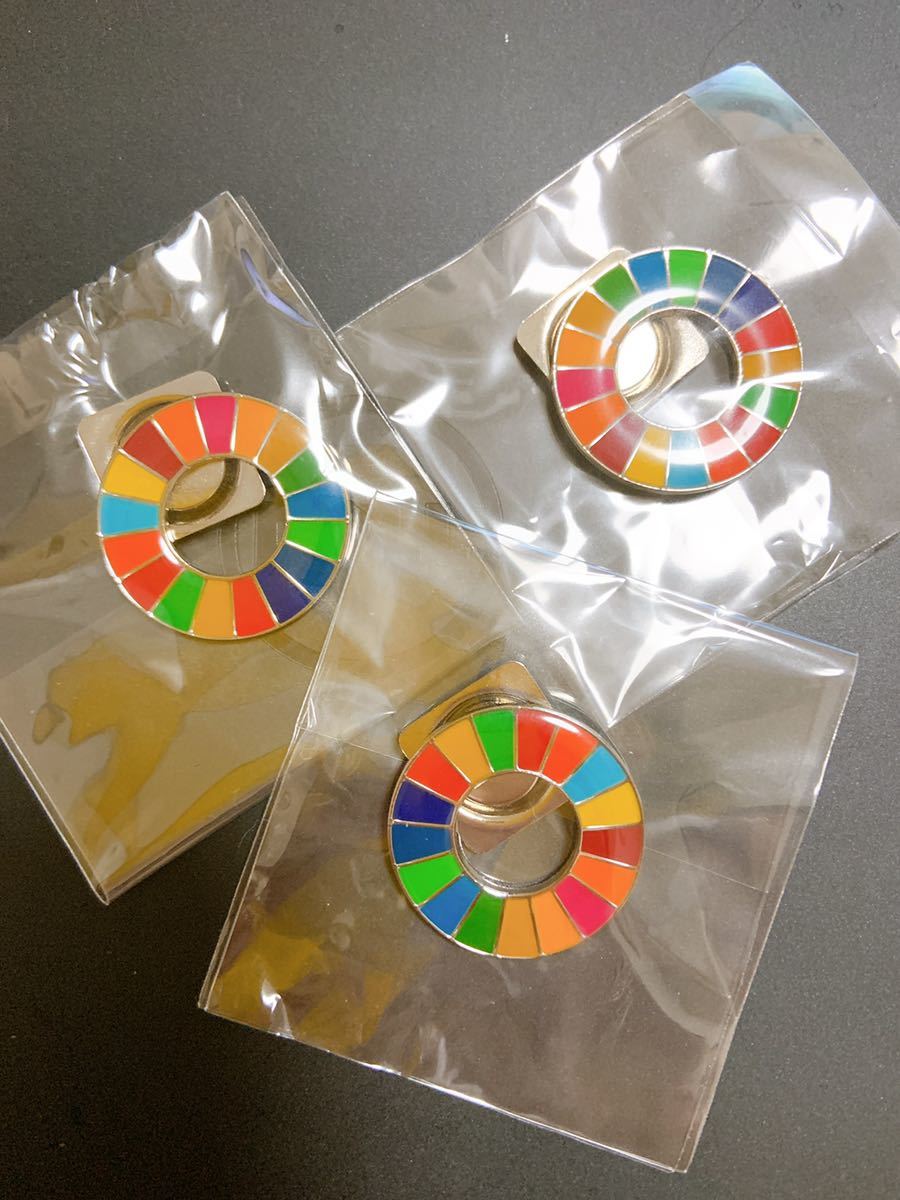 得価，2026 国連 SDGs ピンバッジ 3個 珍しいマグネット式(その他)｜売買されたオークション情報、yahooの商品情報をアーカイブ公開 - オークファン その他