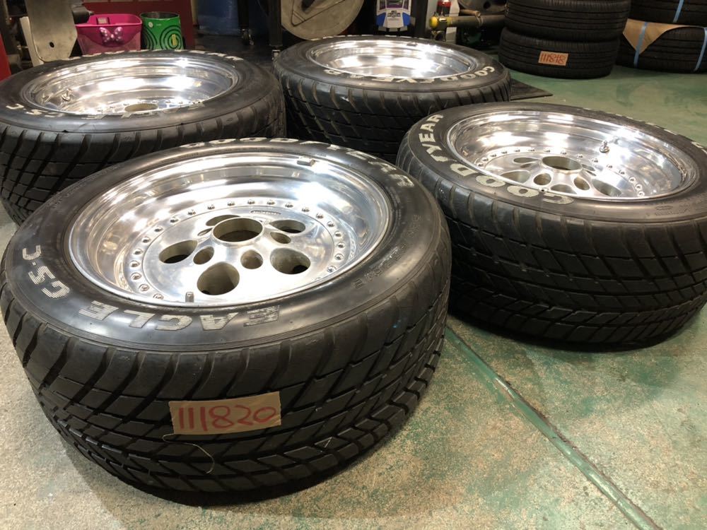 CENTER LINE 16inch 8j+10 9.5j-6 × GOODYEAR 225/50R16 245/50R16 PCD120 ...