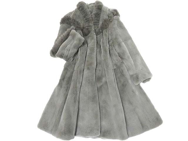 送料無料，限定SALE 毛並み MINK シェアードミンク&times;ミンク 本毛皮セミロングコート グレーグリーン 毛質柔らか(ミンク)｜売買されたオークション情報、yahooの商品情報をアーカイブ公開 - オークファン ミンク