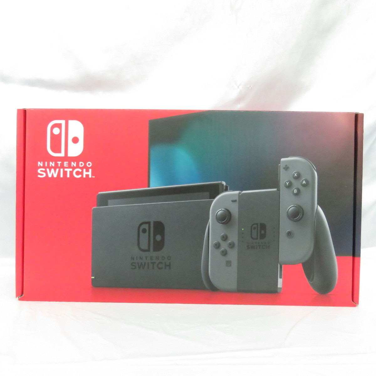 【未使用】任天堂 NINTENDO SWITCH ニンテンドースイッチ グレー HAD-S-KAAAA 2019年8月発売モデル ※保証開始済み 10525202