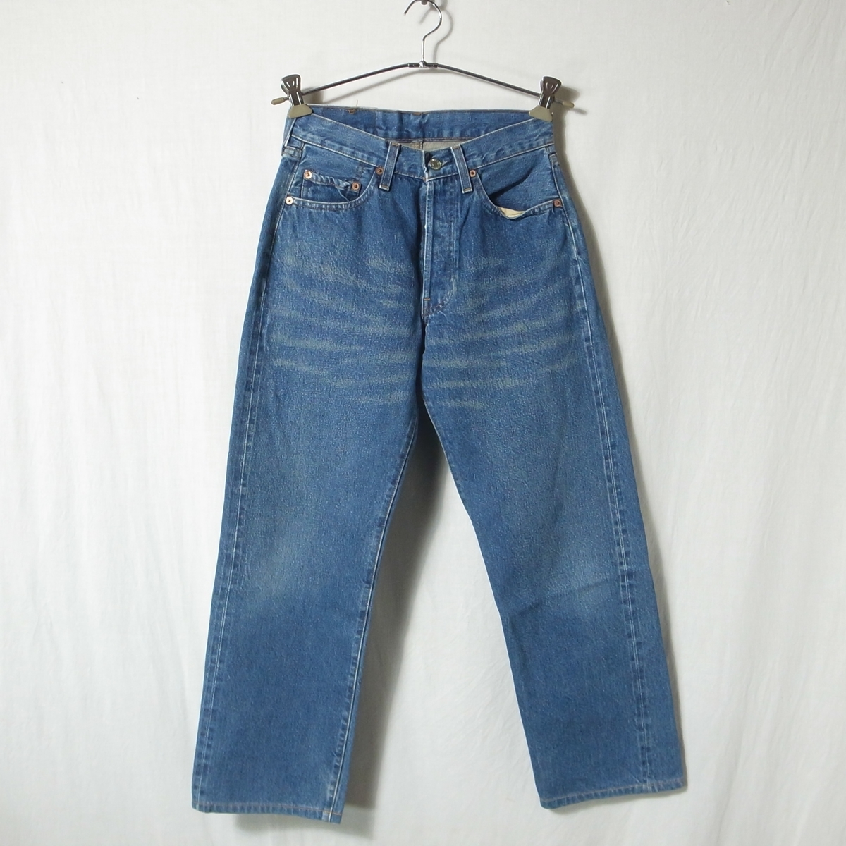 バレンシア工場 □ USA製 LEVIS 501XX ビッグE ジーンズ W28 / 555 90s