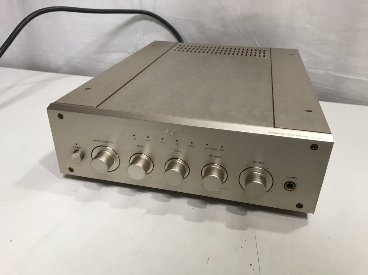 SONY TA-F5000 INTEGRATED STEREO AMPLIFIER ソニー アンプ ステレオ