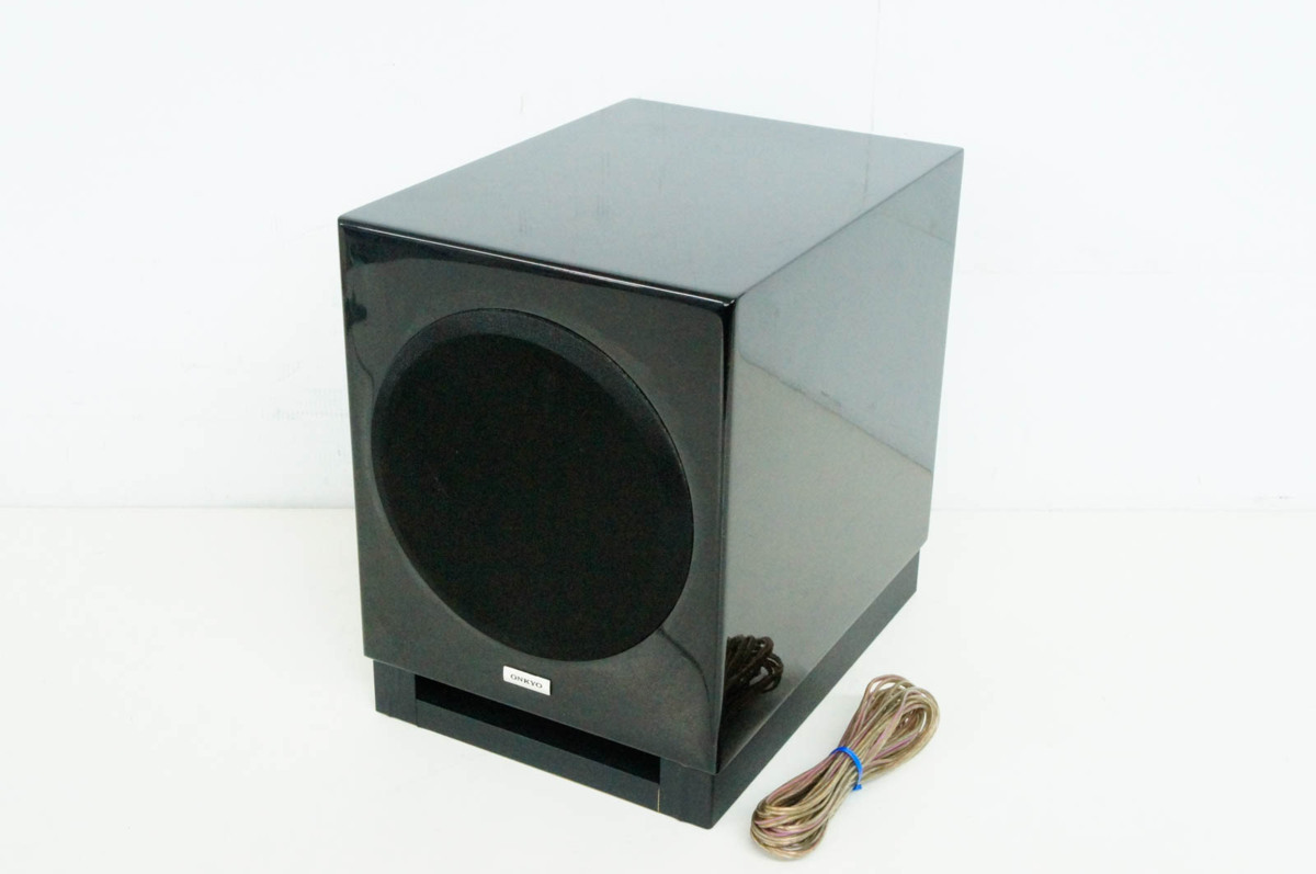 ONKYO オンキョー ST-V20HD ペアスピーカー ☆美品 ケーブル付き