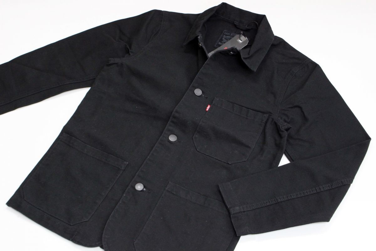 ☆LEVIS リーバイス 新品 メンズ エンジニア コート ジャケット 黒 