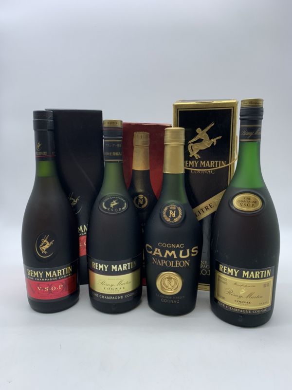 ◇即決◇古酒【未開栓】CAMUS カミュ XO JAZZ BELLE コニャック 3点セット