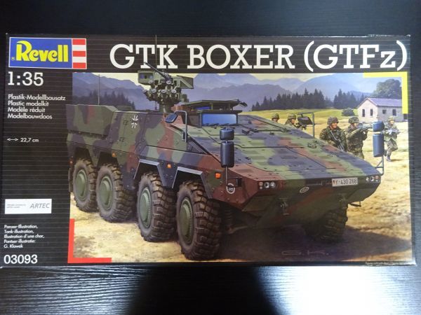 【送L】1円～ 未開封 Revell 1/35 SPz PUMA 03096 GTK BOXER GTFz 03093 2箱セット ARTEC 戦車 BATTLE TANK バトルタンク プラモデル