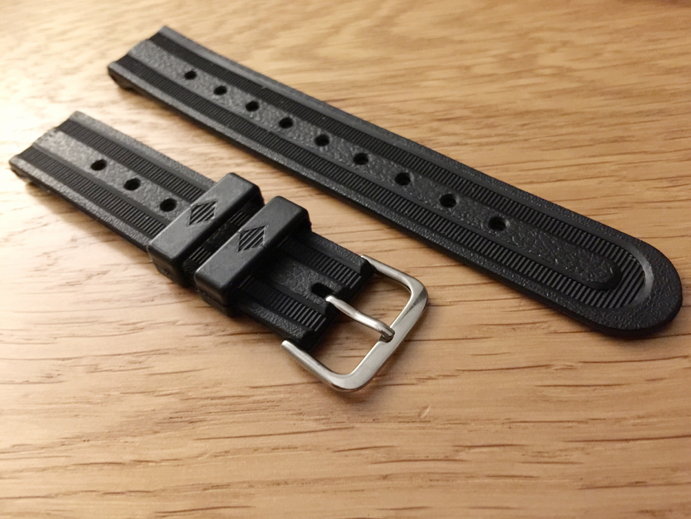 セイコー植村ダイバー／セカンドダイバー対応ベルト 取り付け幅19mm