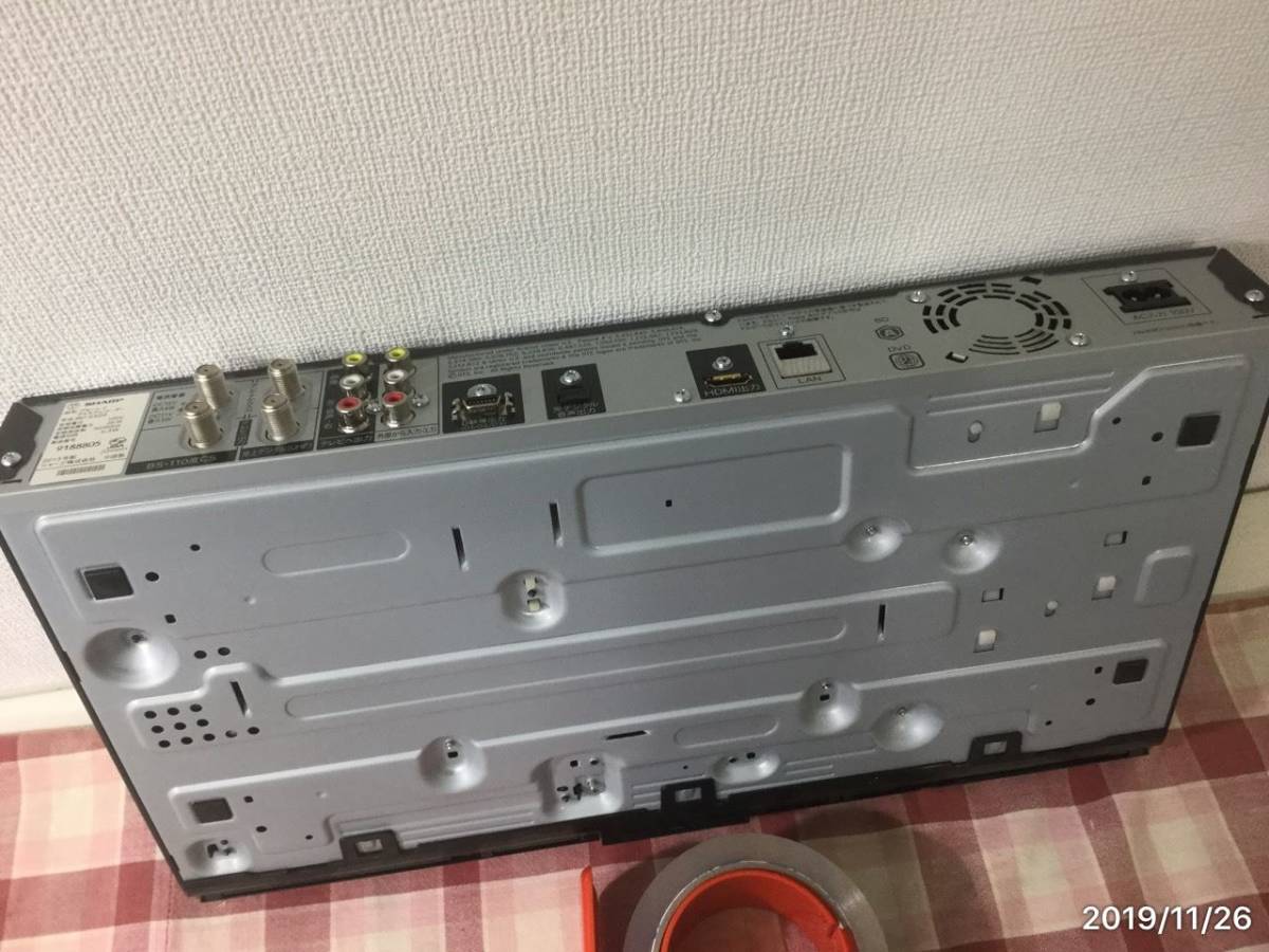 BD-S520 SHARP - シャープ by 2013年製 ブルーレイレコーダー 動作品の 