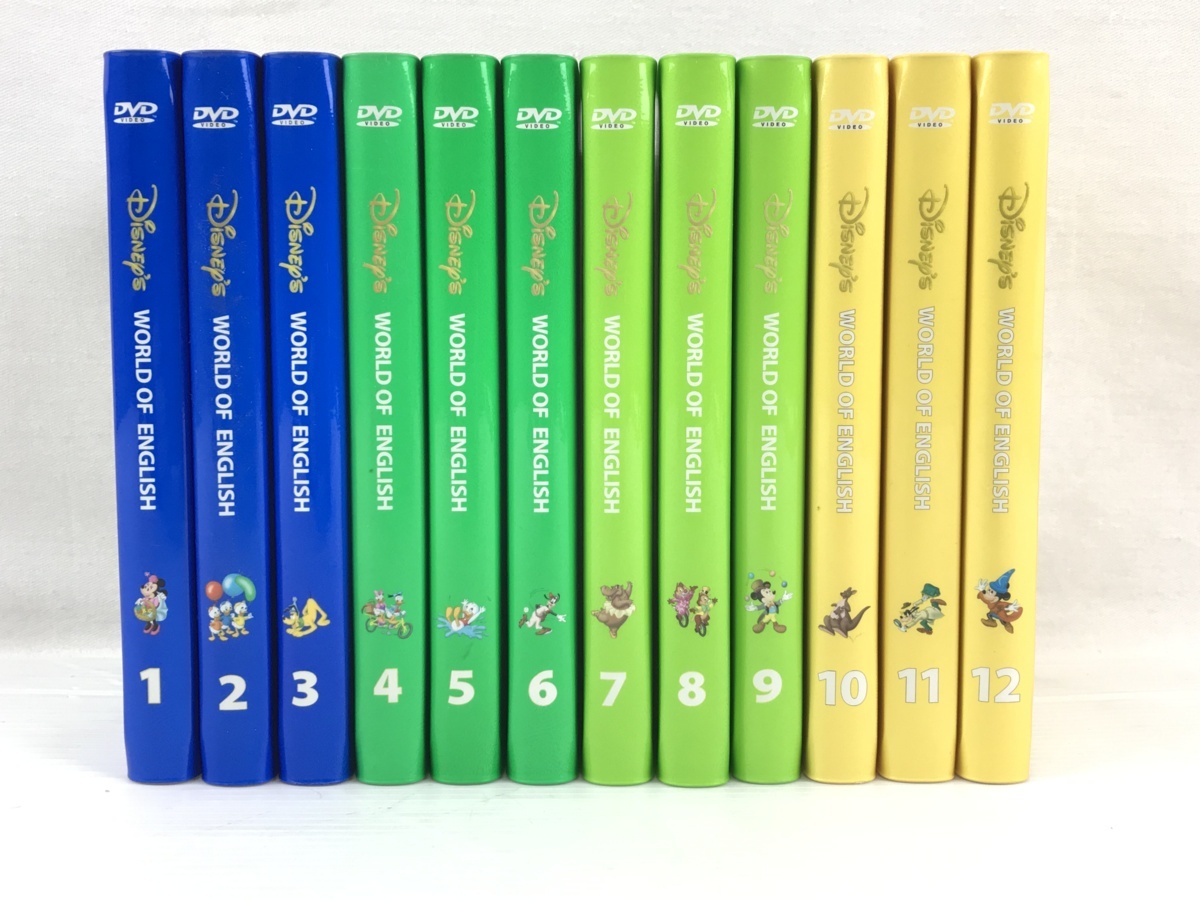 ストレートプレイ ディズニー英語システム DWE DVD 全12巻セット 