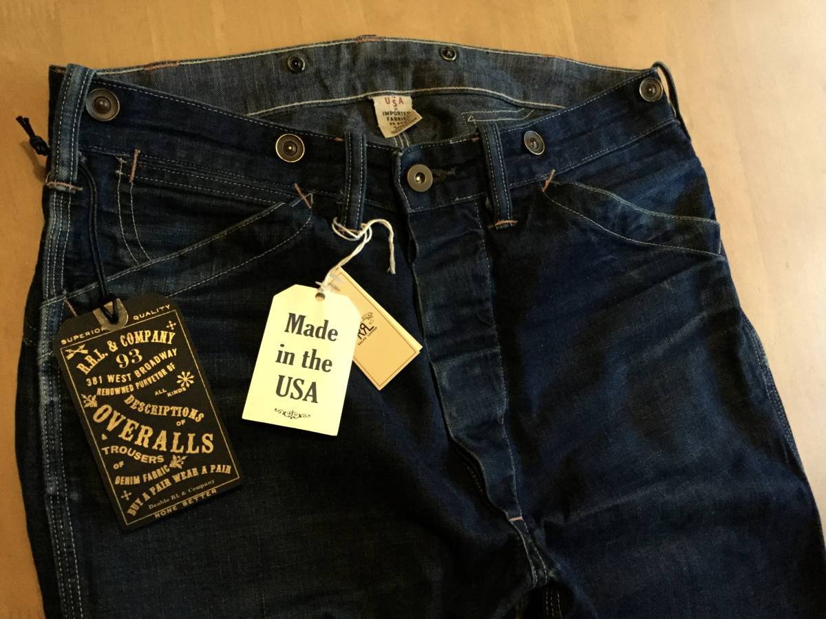 Rrl リーバイス バックルバック RRL 1920sバックルバックインディゴ