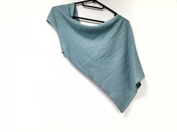 エルメス HERMES カットソー Sサイズ サックスブルー (メンズ