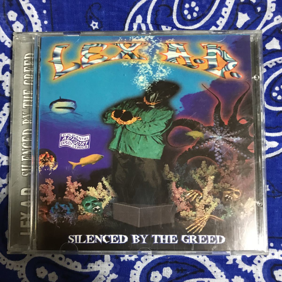 Lex A.D. GREED SILENCED BY THE LEX 名盤レアg-rap A.D Silenced By |