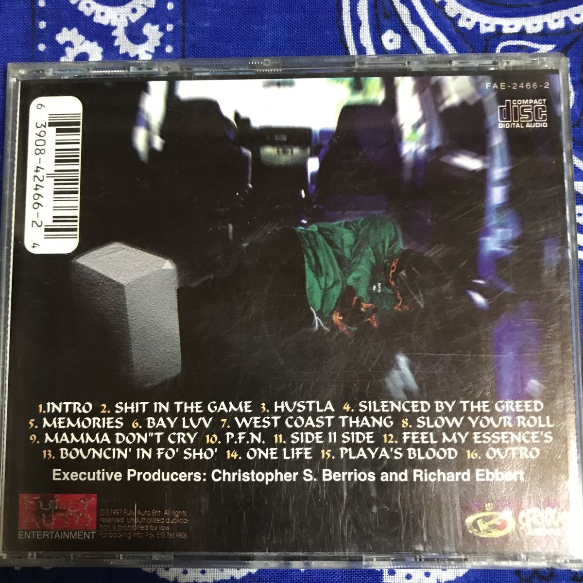 Lex A.D. GREED SILENCED BY THE LEX 名盤レアg-rap A.D Silenced By |