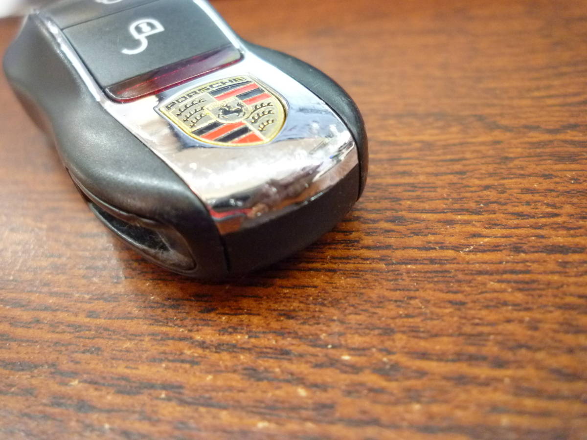 ポルシェ 純正 キーレス カイエン マカン スマートキー 黒 キー ☆送料 