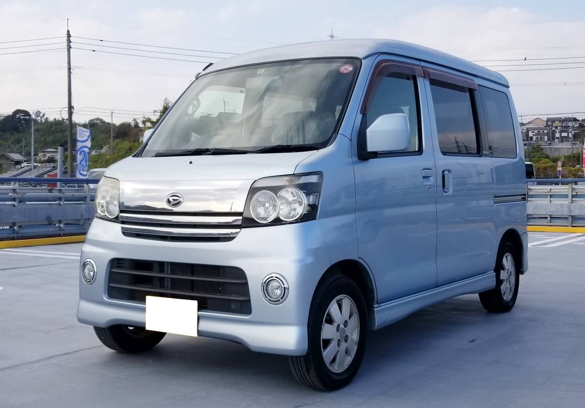 ダイハツ アトレーワゴン ターボ 車検長い令和8年9月まで ETC ナビ付 直取