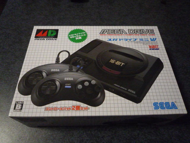 セガ メガドライブミニW本体（新品未開封） 新品未開封 メガドライブミニ2