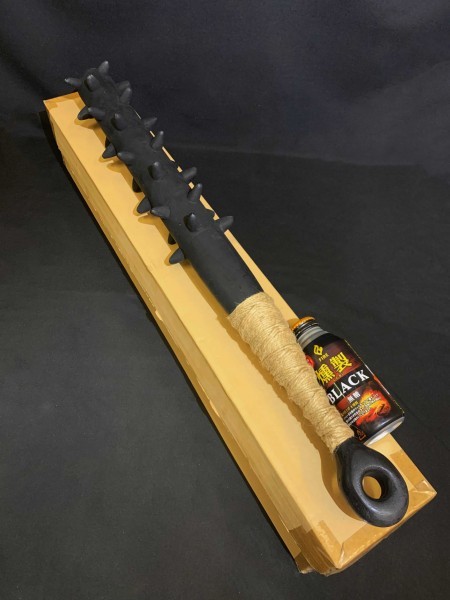爆買い，安い コスプレ用にも使えます 長さ88cm 重さ1kg 木製 武器 金砕棒 棍棒 鬼 鎚矛 槌矛 戦棍 スパイクド クラブ コレクション オリジナル(その他)｜売買されたオークション情報、yahooの商品情報をアー その他