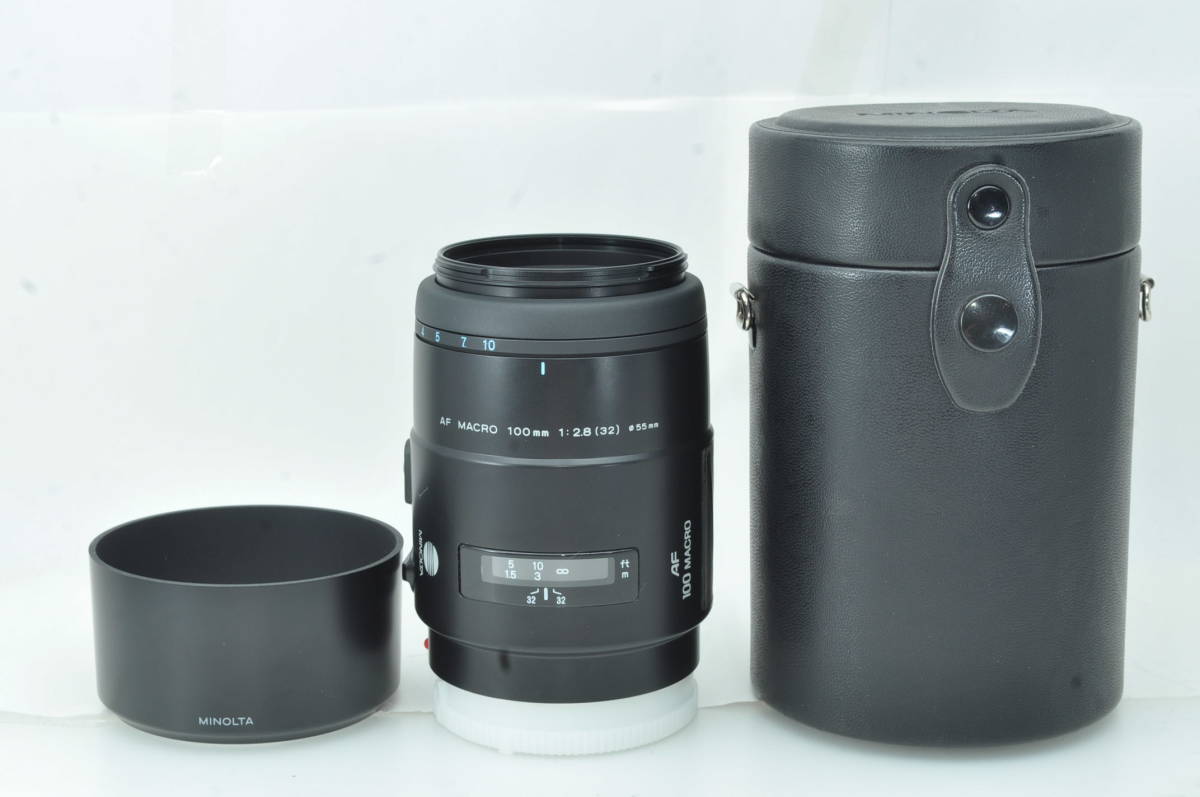 ミノルタ レンズ AF 100mm F2 箱付き ジャンク品 AF 【公式通販】