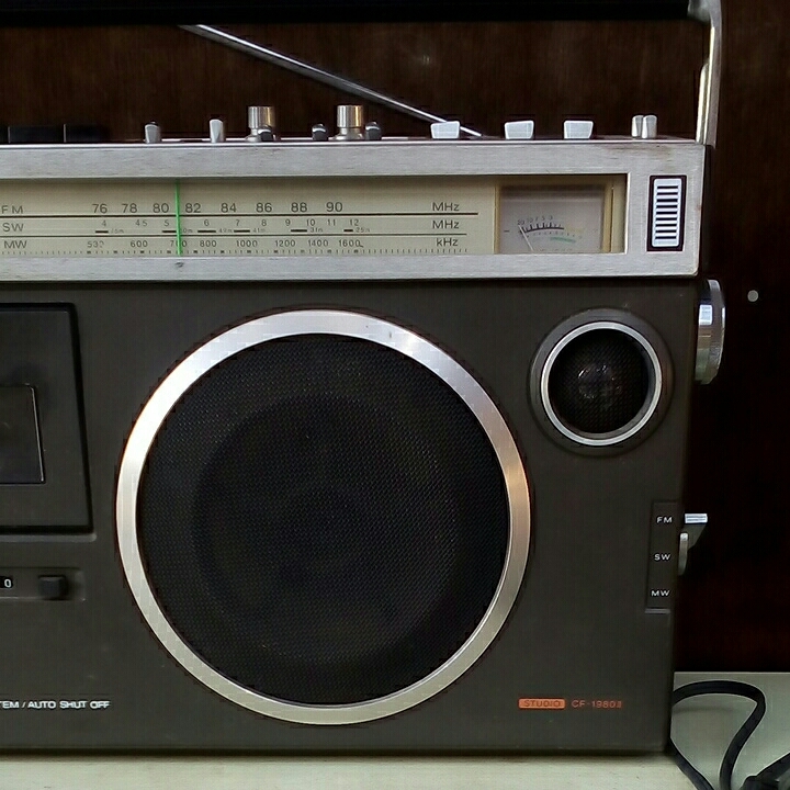 SALE，お買い得 ソニー ラジカセ CF-1980Ⅱ AM FM SW 電源コードつき