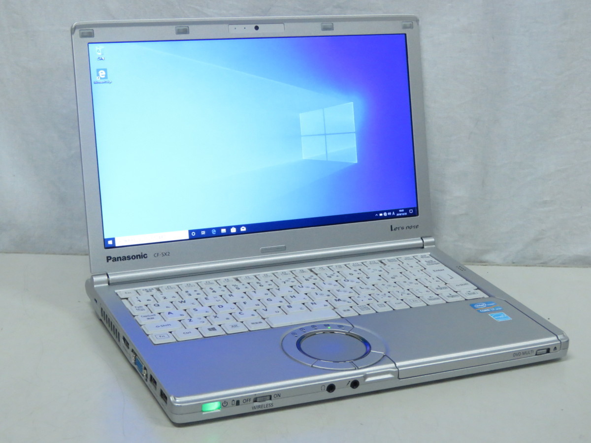 品質保証，セール Panasonic Let&rsquo;note CF-SX2 CF-SX2BD1TC Core i7-3540M 3.00GHz 4GB 500GB 12.1inch 無線 DVDRW Windows10 Pro 64bit 2(12インチ～)｜売買されたオークション情報、yahooの商品情報をアーカイブ公開 - オークファン パナソニック、松下電器産業