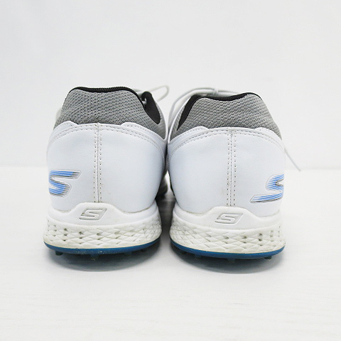スケッチャーズ | スニーカー SKECHERS Skechers 54545の通販 0 Pivot Spikeless Golf スリッポン レディース pivot White&frasl;Gray&frasl;Blue 9.5 SKECHERSの通販