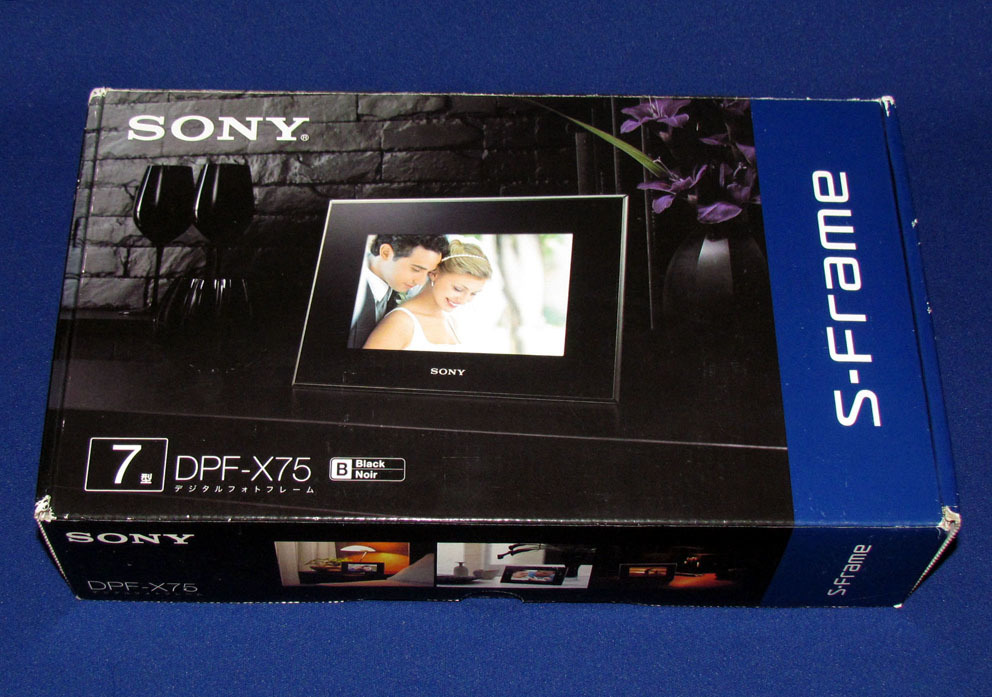 SALE，100%新品 SONY デジタルフォトフレーム S-Frame X75 ブラック 品(デジタルフォトフレーム)｜売買されたオークション情報、yahooの商品情報をアーカイブ公開 - オークファン デジタルフォトフレーム