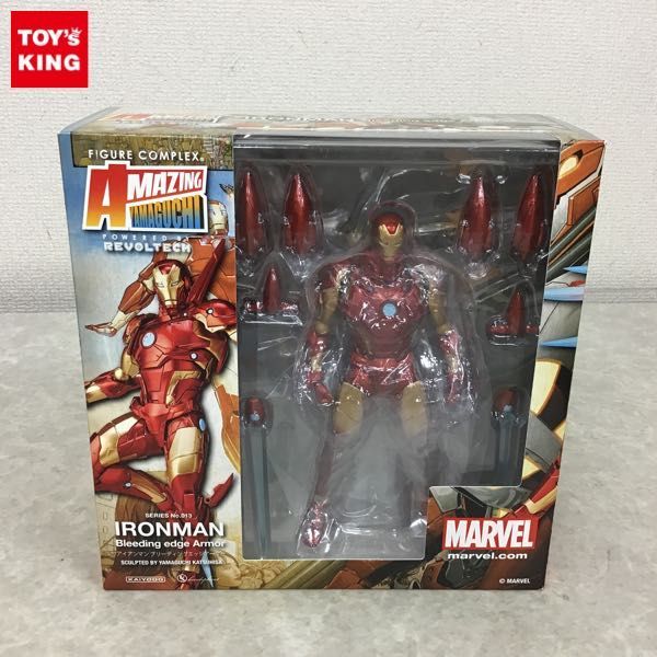 1円 海洋堂 アメイジングヤマグチ アイアンマン ブリーディングエッジアーマー アイアンマン 売買されたオークション情報 Yahooの商品情報をアーカイブ公開 オークファン Aucfan Com