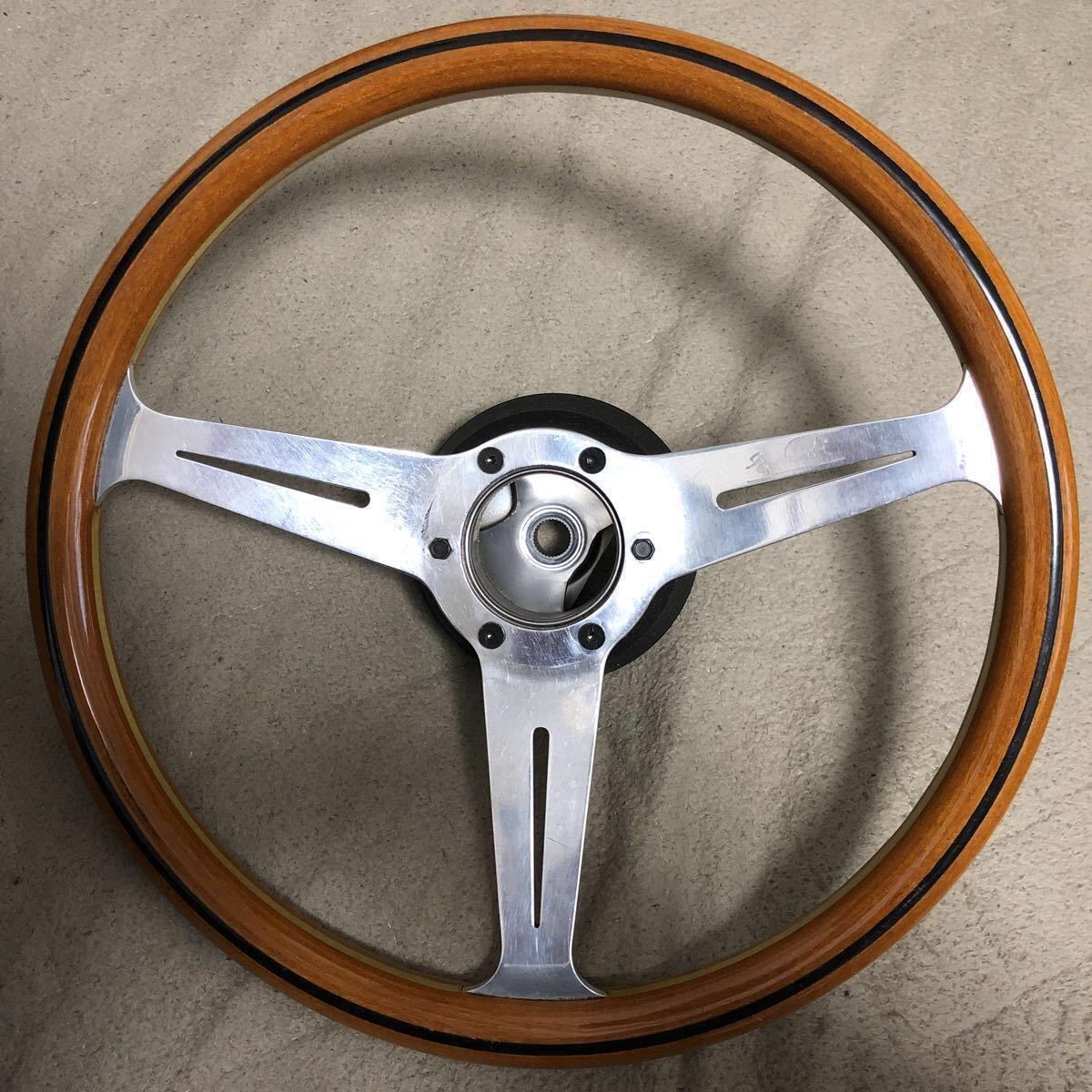 ナルディ 正規品 ウッド ステアリング クラシック 当時物 美品
