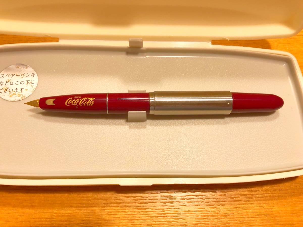 廃版・未使用・ケース付】PILOT パイロット 伸縮式 コカコーラ コラボ
