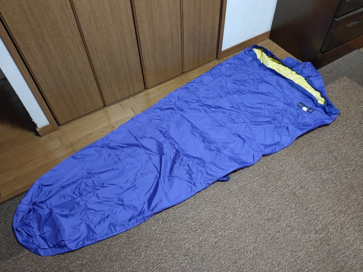 限定SALE，大人気 1円スタート mont-bell GORE-TEX サイドジップスリーピングバッグカバー ワイド モンベル シュラフカバー ゴアテックス 寝袋 キャンプ(マミー型シュラフ)｜売買されたオークション情報、yahooの商 マミー型シュラフ