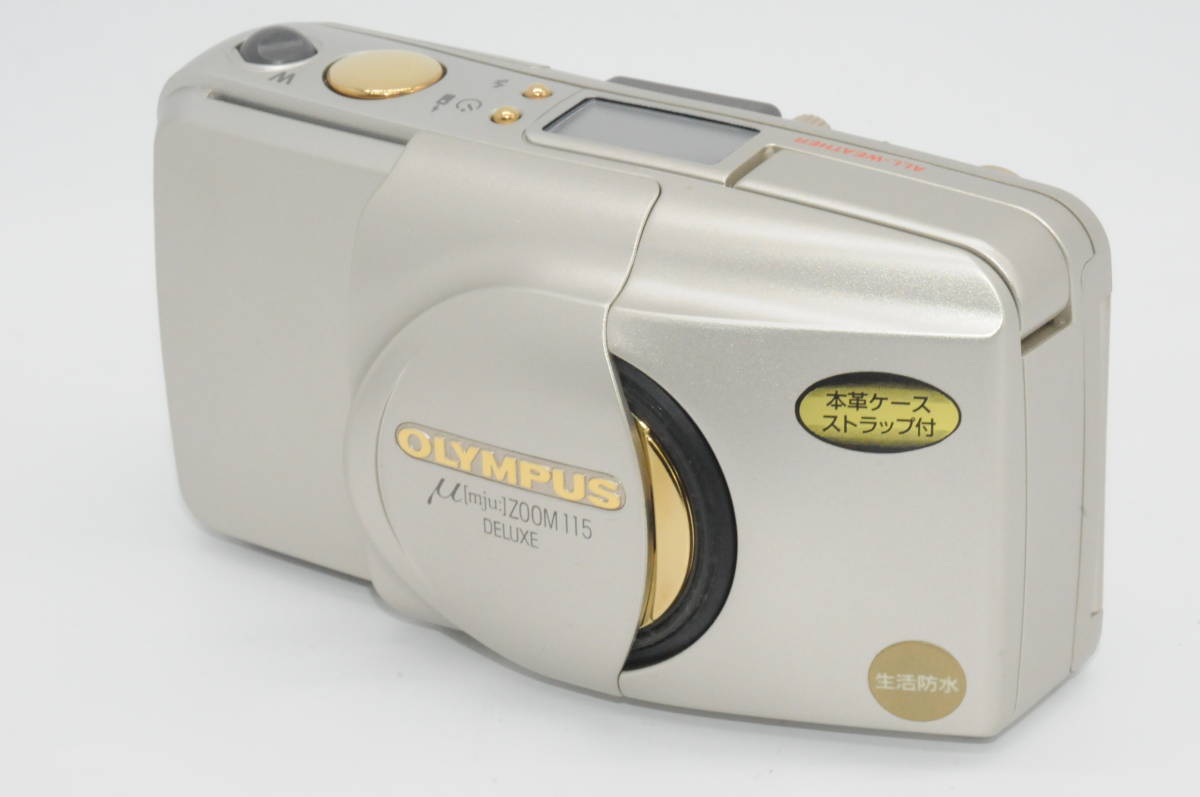 μ オリンパス ZOOM OLYMPUS DELUXE ☆極上美品☆ [mju:] 0 1 中古 高