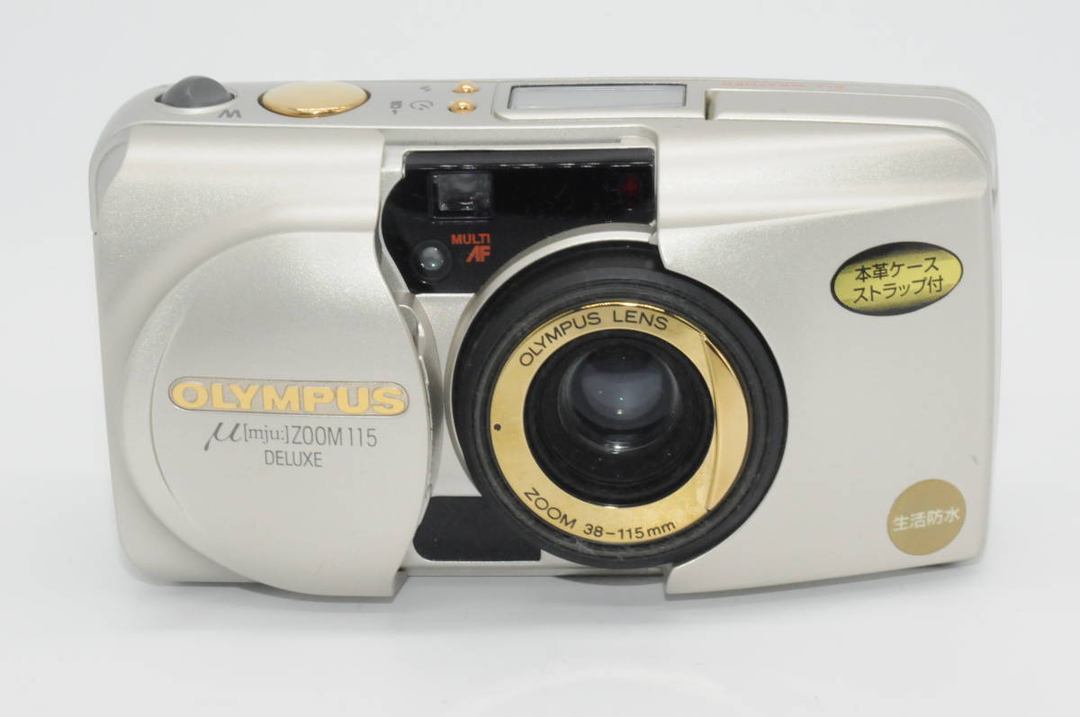 μ オリンパス ZOOM OLYMPUS DELUXE ☆極上美品☆ [mju:] 0 1 中古 高