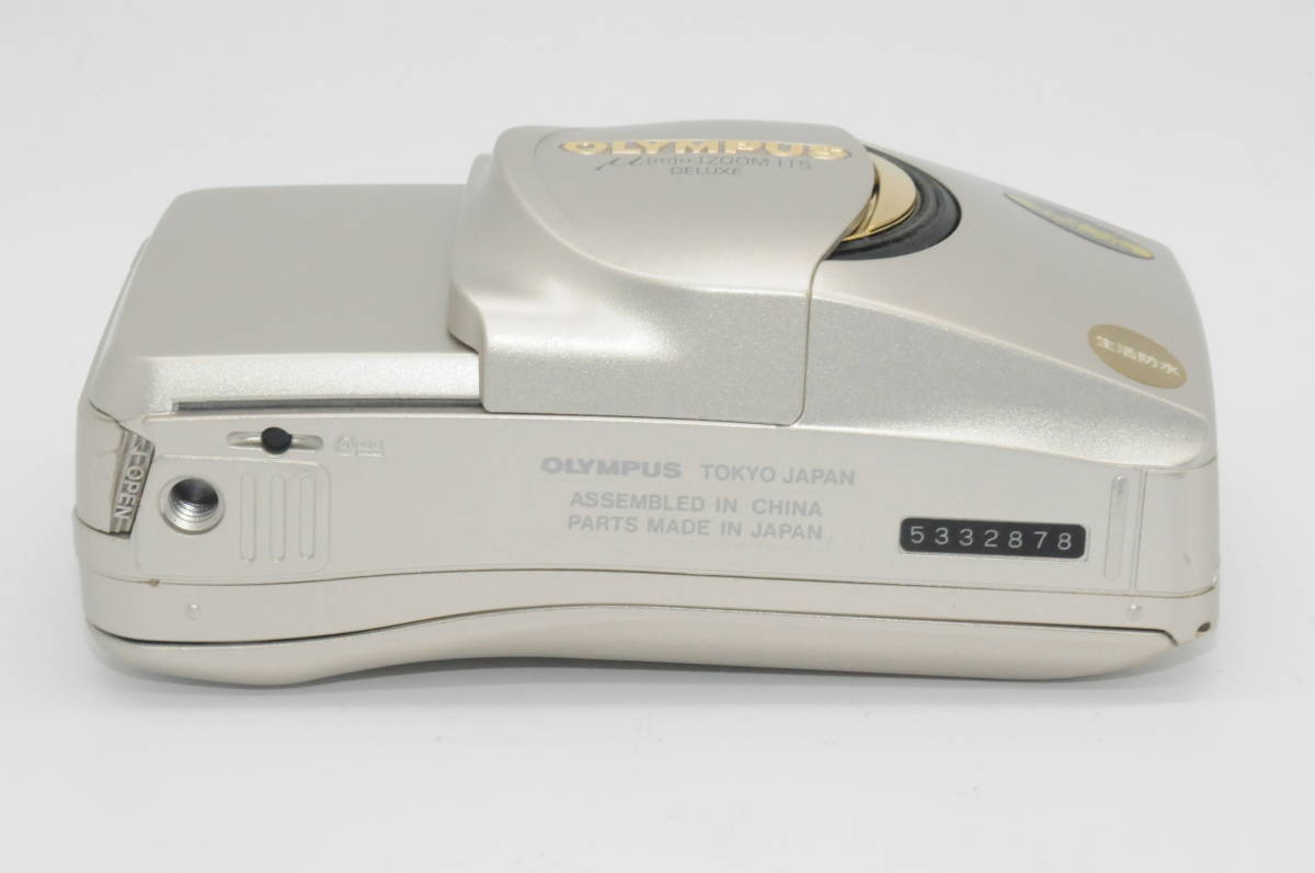μ オリンパス ZOOM OLYMPUS DELUXE ☆極上美品☆ [mju:] 0 1 中古 高