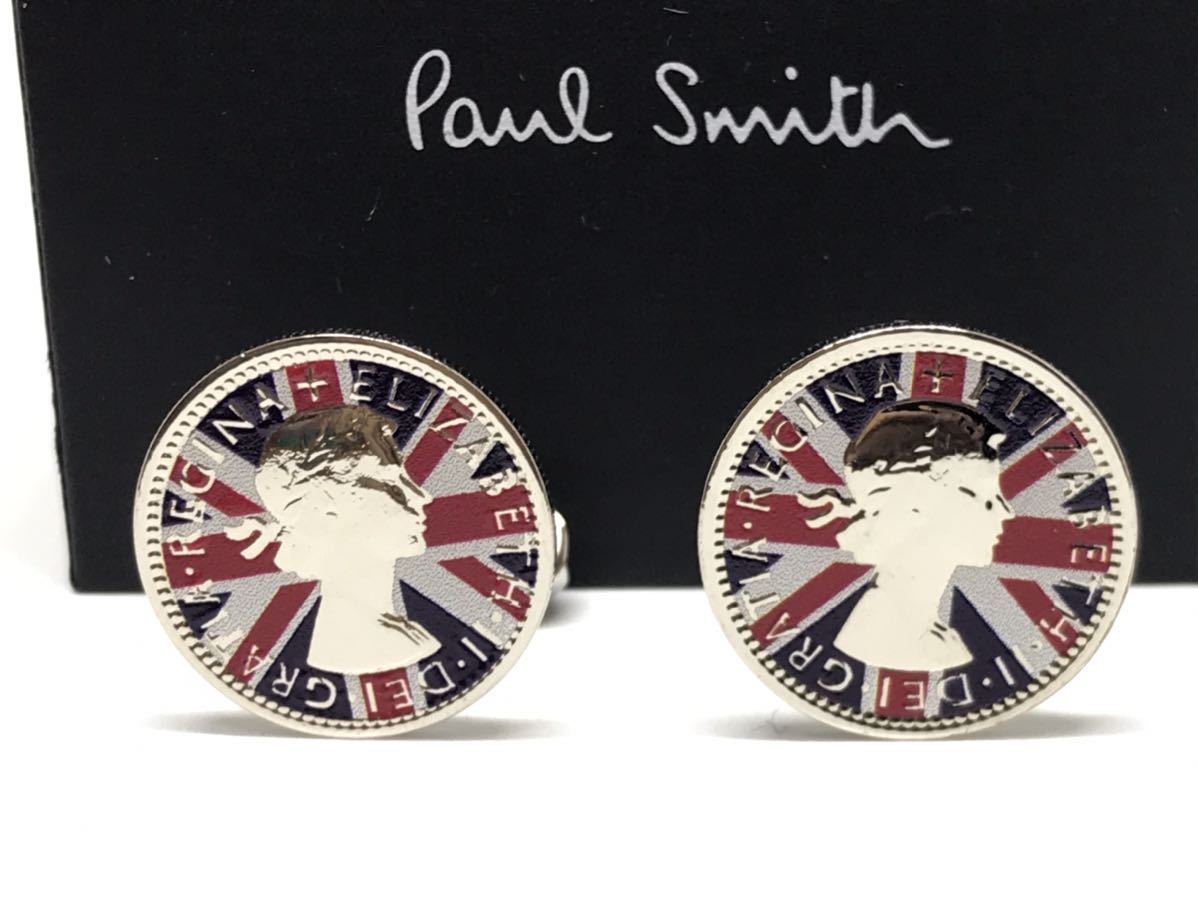 ポールスミス エリザベス　オーバル カフス　カフリンクス