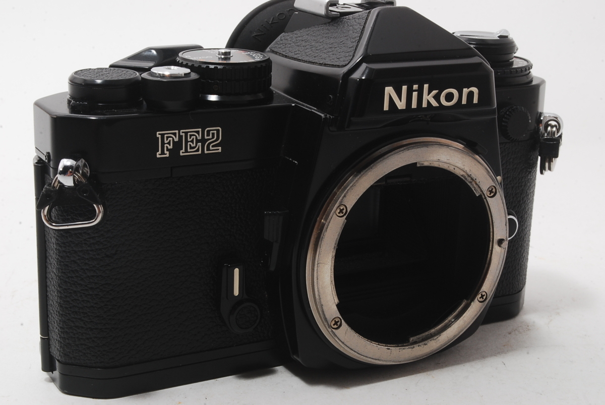 ニコン Nikon FE2 黒 SLR 35mm film camera マニア向け コレクション 一眼レフ まとめ セット 2760_3