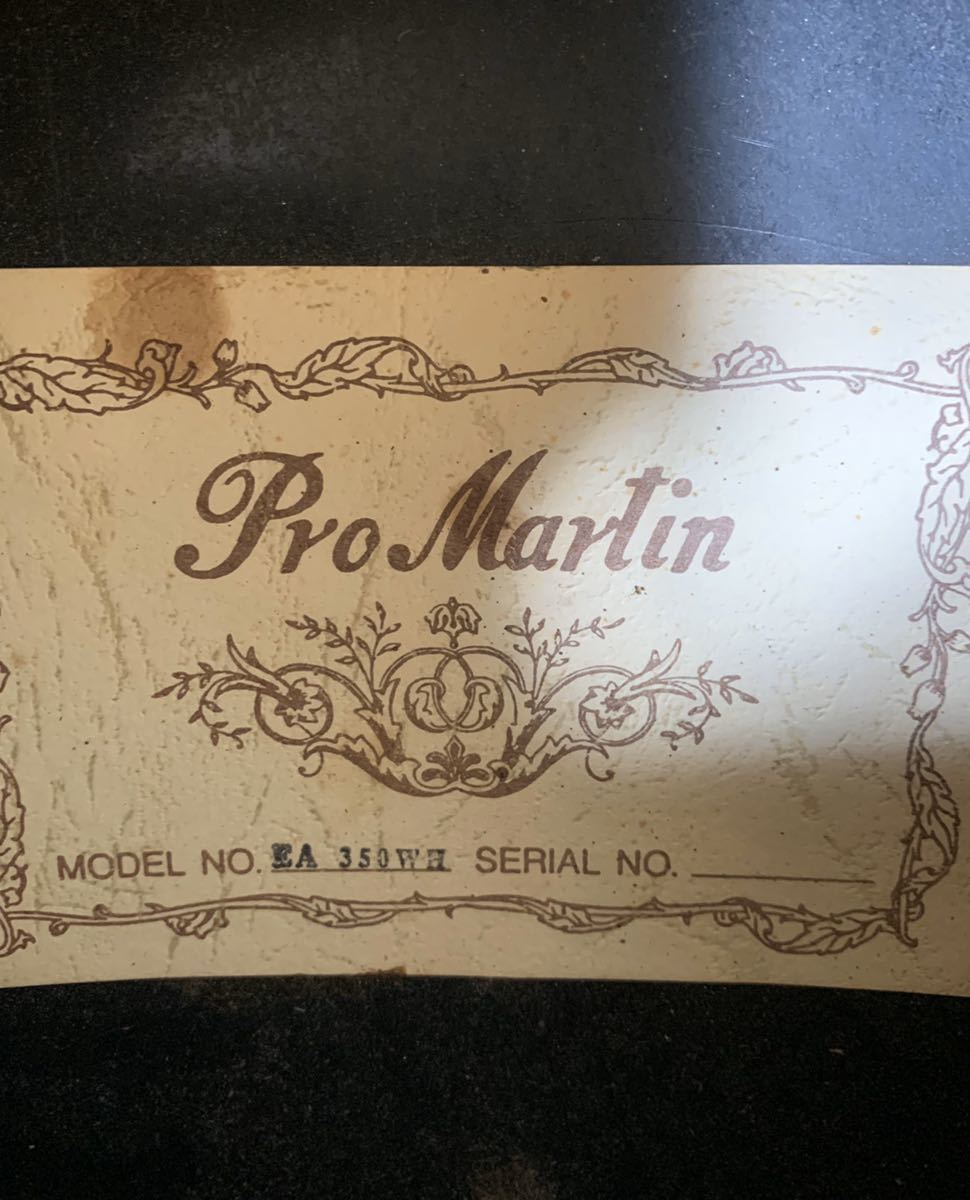 《 Pro Martin 》 エレアコ 【EA 350WH】ジャンク品です。 コンサートサイズ ラタンケース(ケース)｜売買されたオークション情報 Paul 2012（中古\u2044送料無料）楽器検索 Pro martinのYahoo!オークション(旧ヤフオク!)の相場・価格を見る