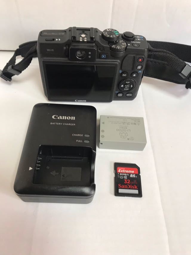 品質保証，HOT 作動確認済 Canon Power Shot G16 SDカード32GB付(キヤノン)｜売買されたオークション情報、yahooの商品情報をアーカイブ公開 - オークファン キヤノン