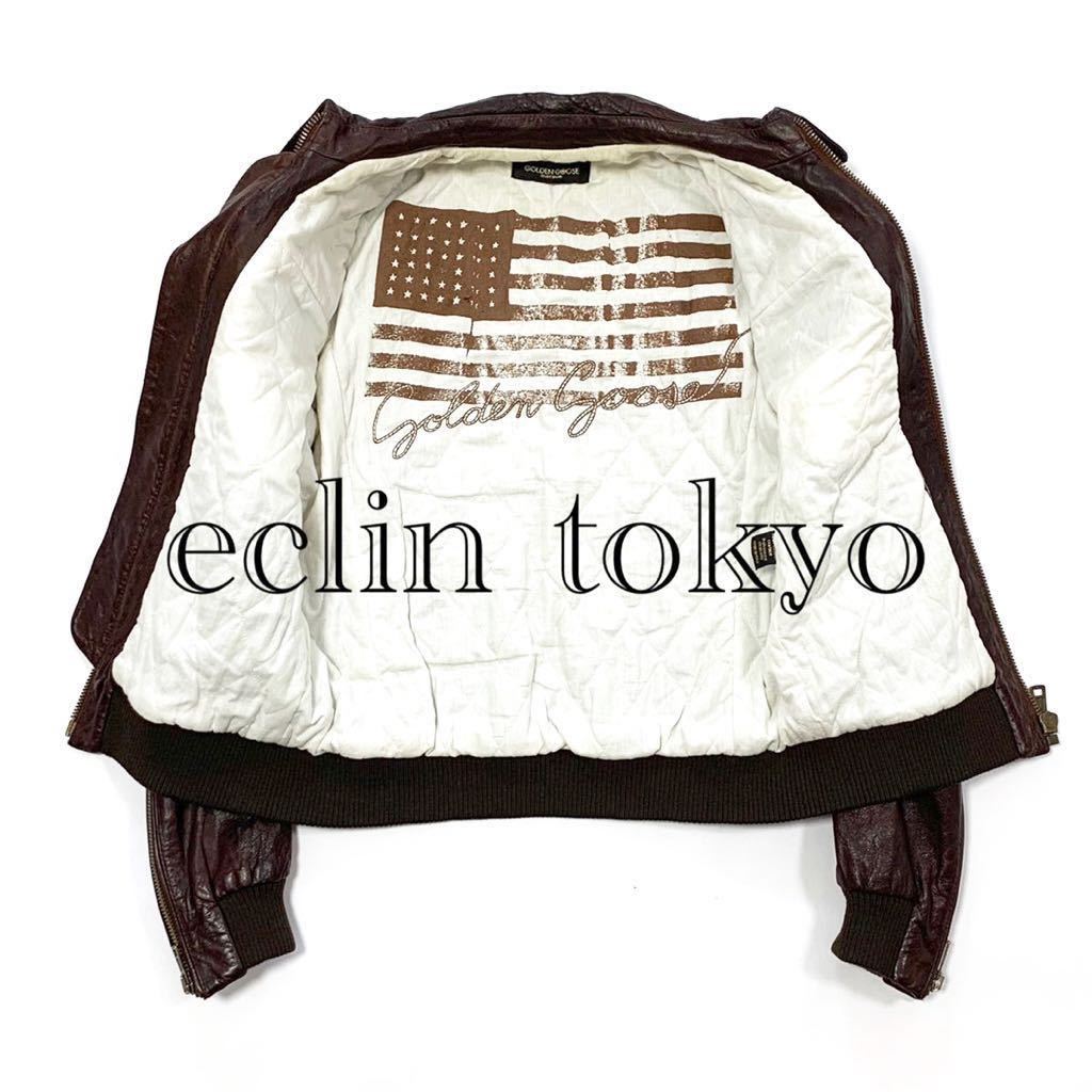 E1614】超レア品！木村拓哉さん愛用！ゴールデングース レザー