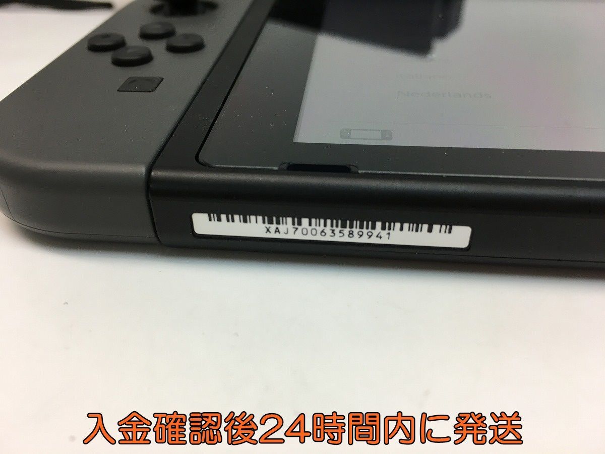 初期化動作〇 Nintendo Switch 本体 ニンテンドースイッチ 本体 グレー